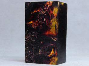 Stabilized Maple Burl Wood Mod Block